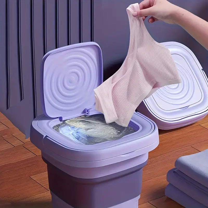 FoldaWash 8L Turbo™ - The Ultimate Portable Folding Washer
