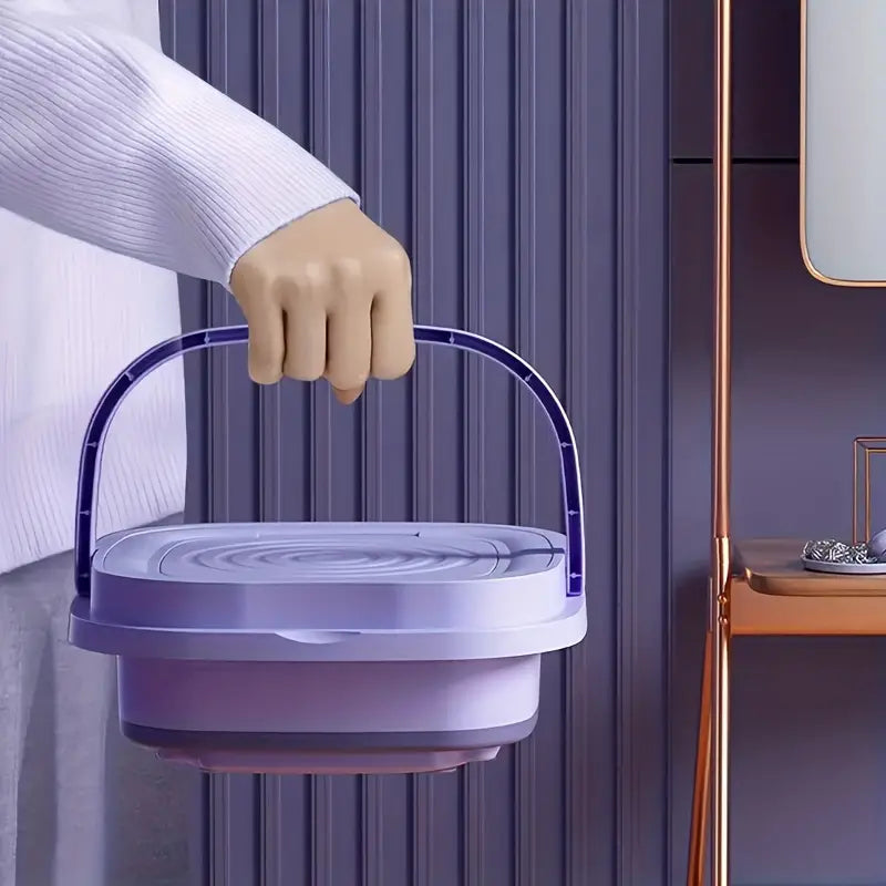 FoldaWash 8L Turbo™ - The Ultimate Portable Folding Washer