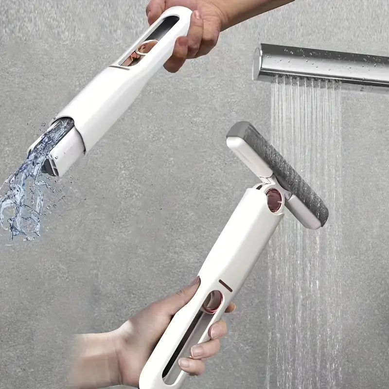 FreeFlow MopPro™ - The Hands-Free Portable Sponge Mop