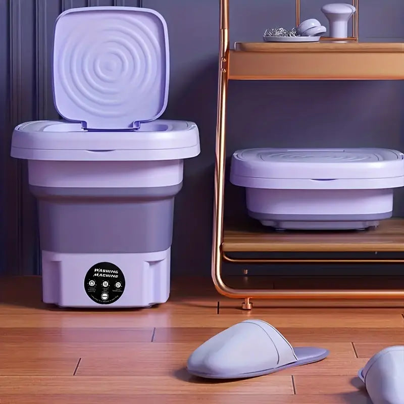FoldaWash 8L Turbo™ - The Ultimate Portable Folding Washer