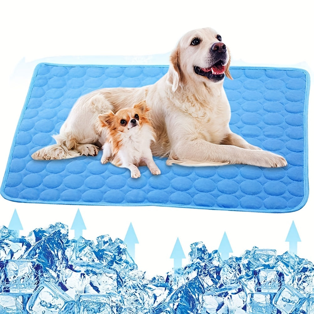 Dog Cooling Mat, Summer Pet Cooling Pads For Dogs Cats, Pet Cooling Bed Cushion For Home Outdoor