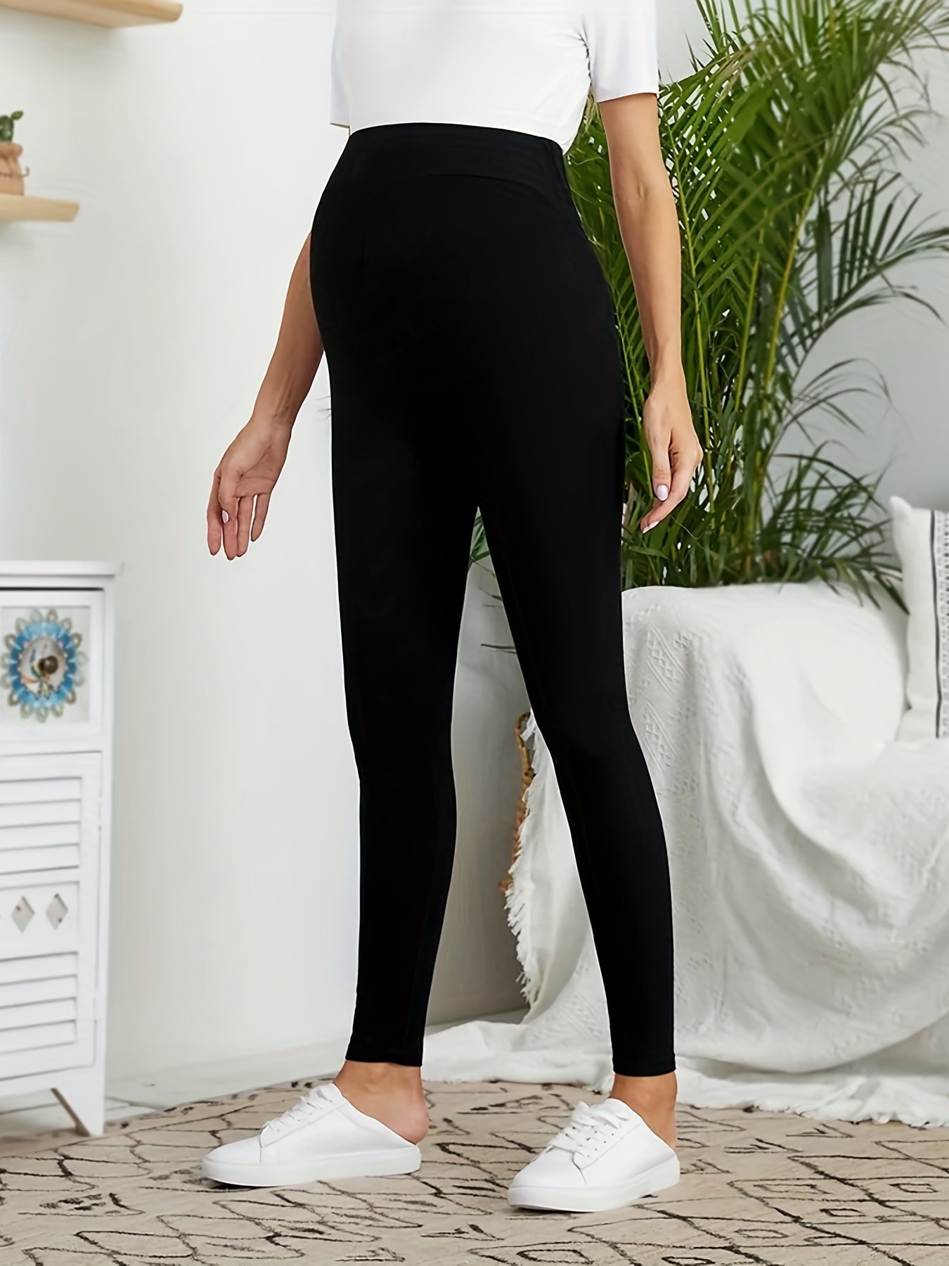 MaternityTone™ - Tummy Control Leggings for Expecting Moms
