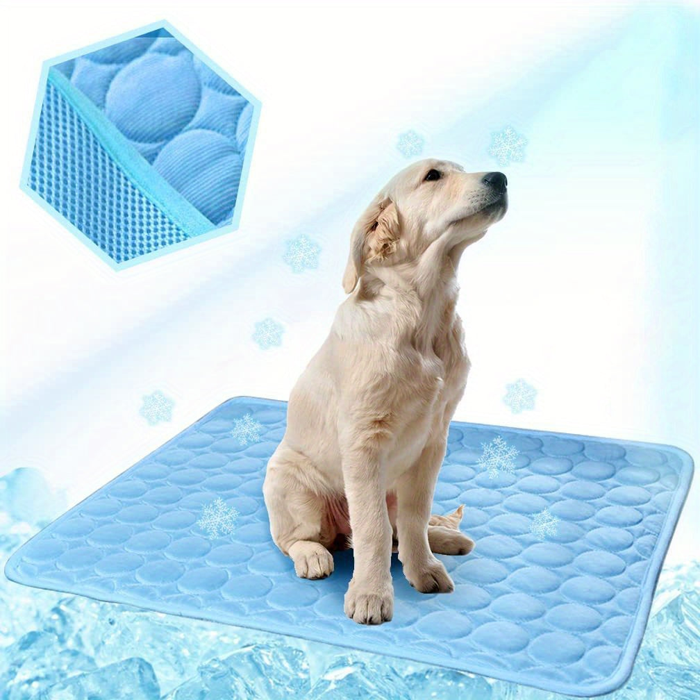 Dog Cooling Mat, Summer Pet Cooling Pads For Dogs Cats, Pet Cooling Bed Cushion For Home Outdoor