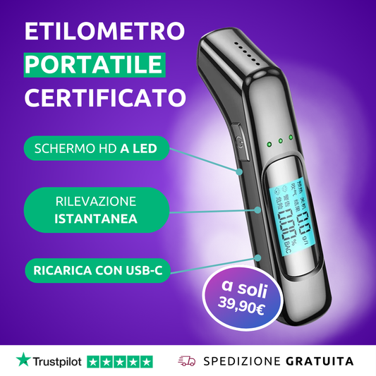 Etilometro Portatile 5.0