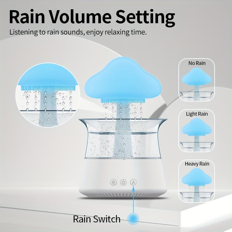 RainCloud Serenity™ - Aroma Humidifier with Soothing Rain